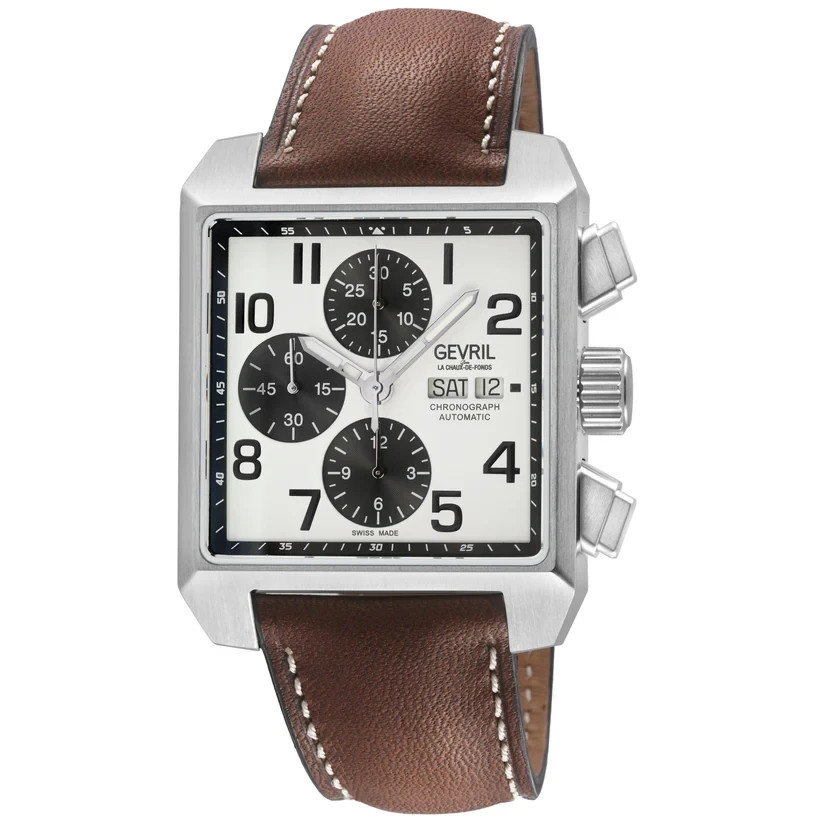 Gevril Men's 44703 Herald Square Swiss Automatic ETA 7750