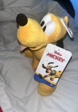 Disney Pluto Bean Bag Plush Stuffed Animal Toy 6"