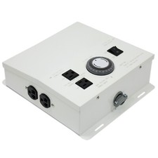 Mlc Hid Light Control Box 50 Amp 240v 8000 Watts W 4 Outlet 24 Hr Timer Hydro Mlc Hid Light Control Box 50 Amp 240v 8000 Watts W 4 Outlet 24 Hr Timer Hydro