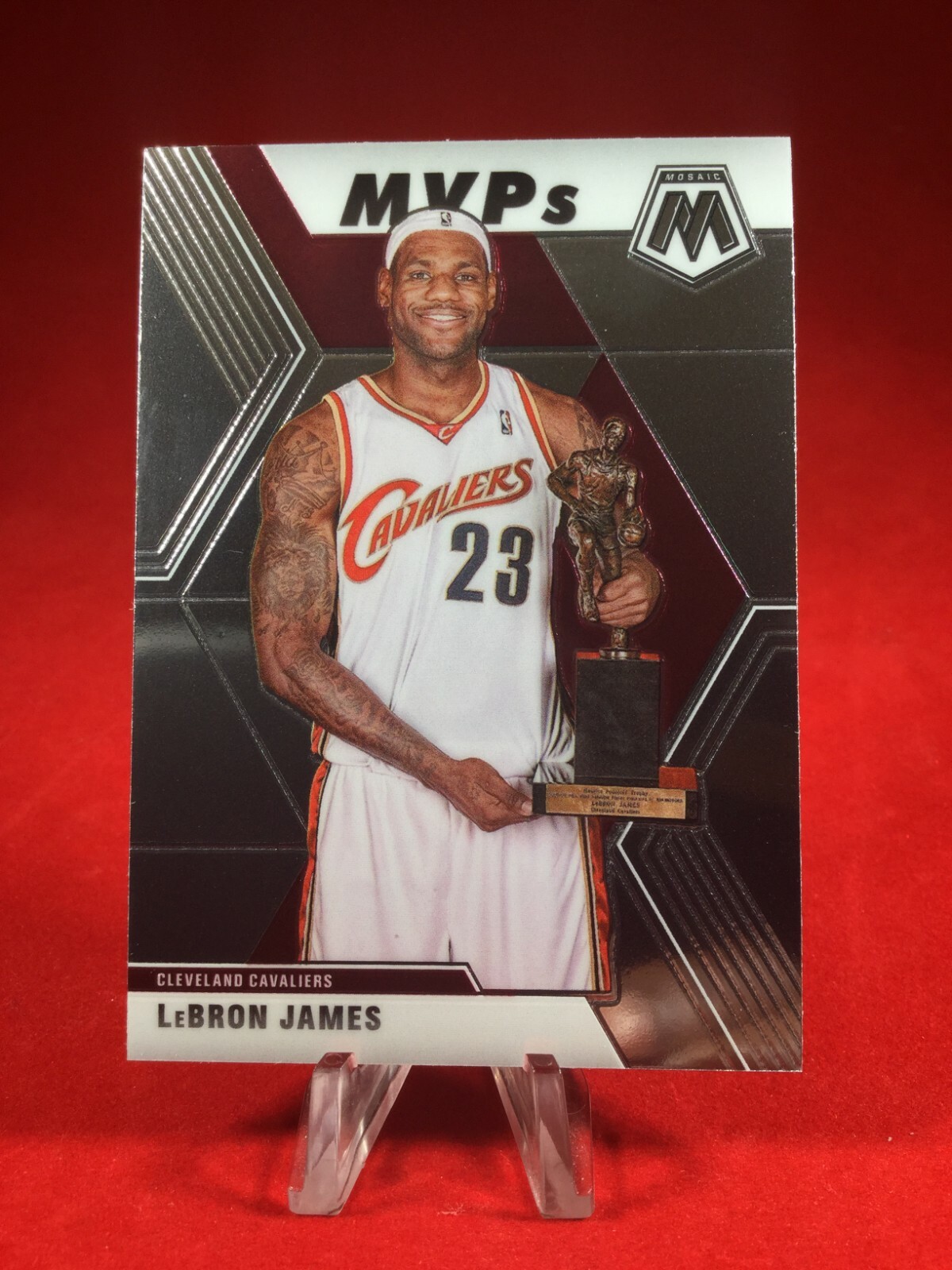 2018-19 Panini Mosaic MVP #298 LeBron James Cavaliers