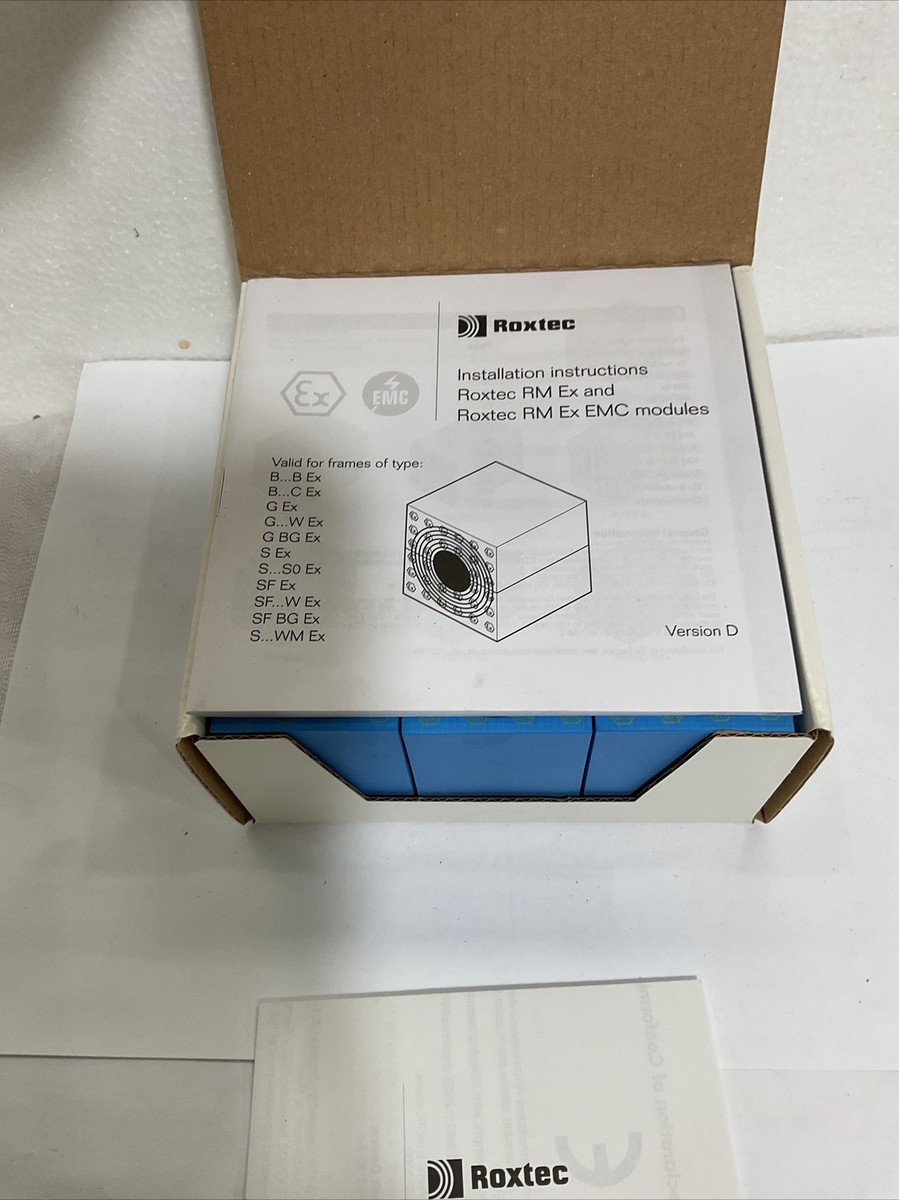 ROXTEC RM40 10-32 EX MULTIDIAMETER MODULE, BOX OF 9, NIB | eBay
