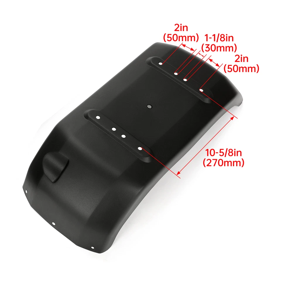 New For Kawasaki 2001-2008 Mule 3000 3010 3020 Rear Fender Pair PP - Image 2 of 4