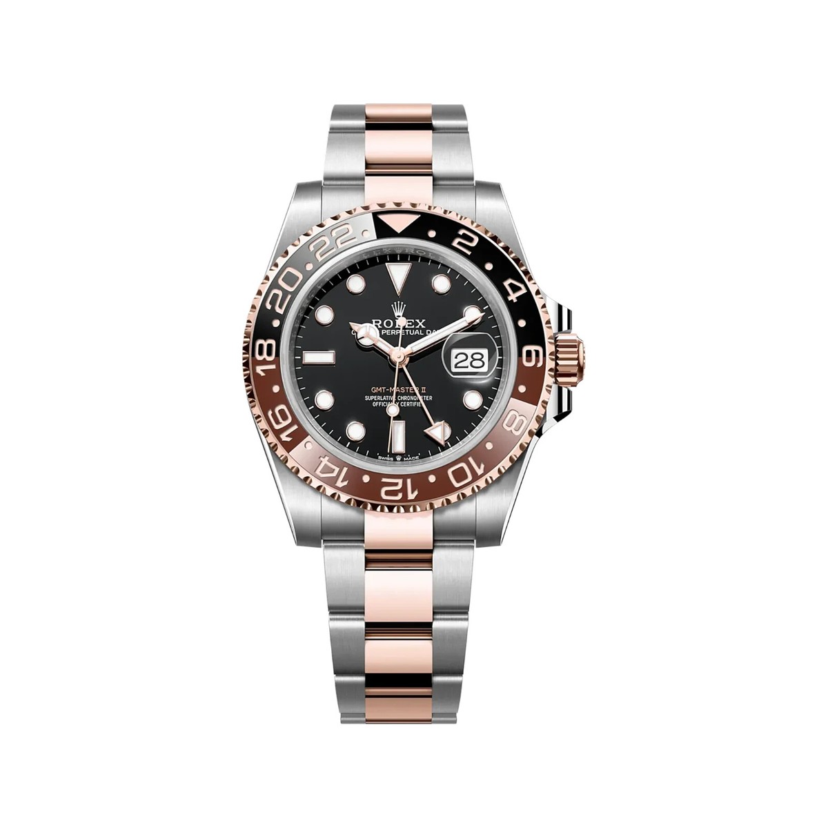 2026 Rolex GMT-Master II 126711CHNR UNWORN RootBeer Rose Gold