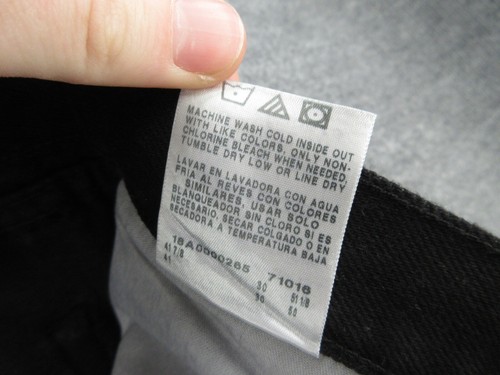 Rustler Pants Mens 40x30 Black Denim Jeans Straight Leg Casual Work Adult NEW - Picture 17 of 20