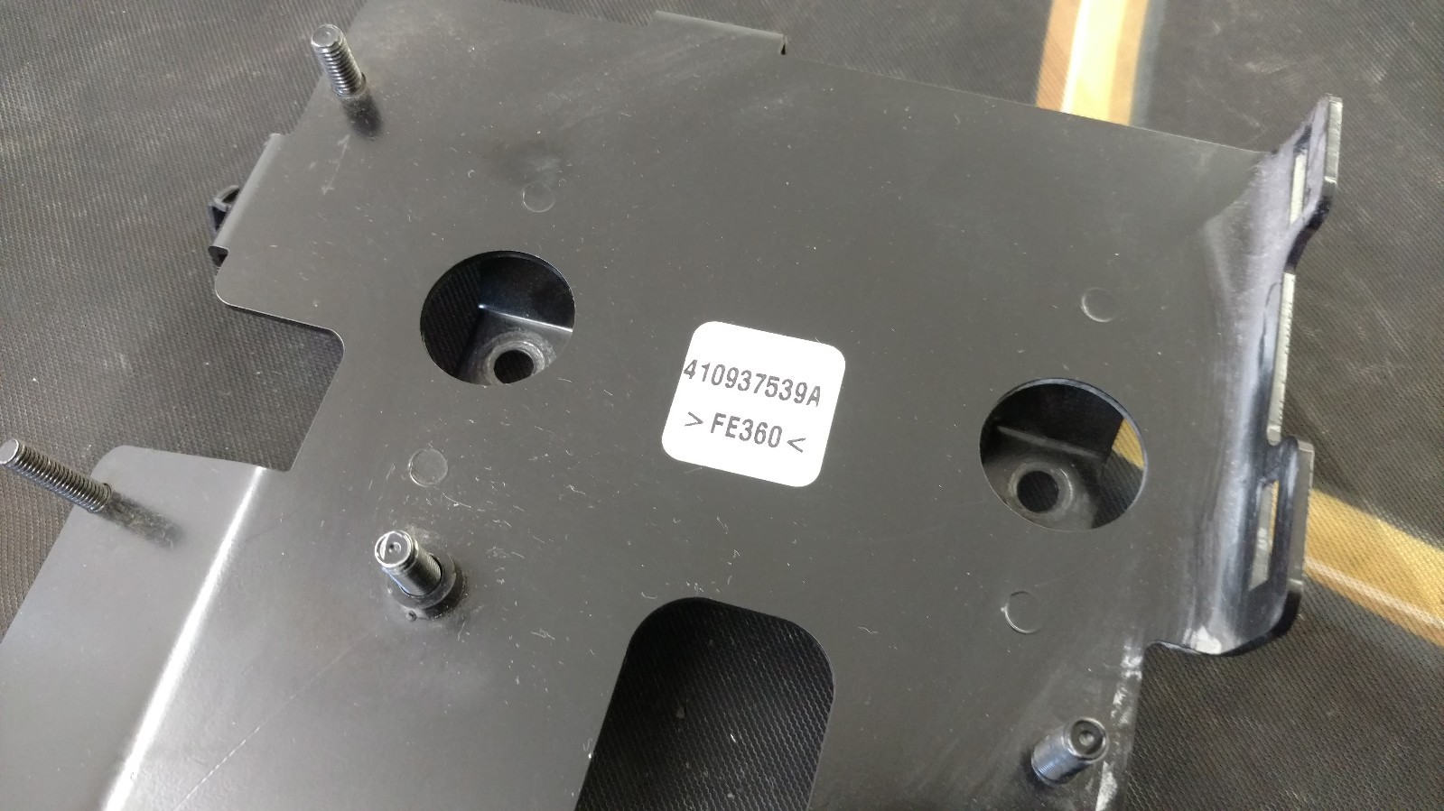 LAMBORGHINI MURCIELAGO LP640 INTERIOR ECU FUSE BOX MOUNTING BRACKET 410937539A 