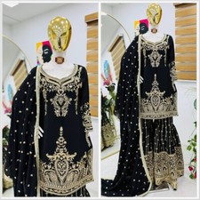 Pakistani Dress Salwar Kameez Ready To Wear Suits Indian Wedding Party 3 Piece L