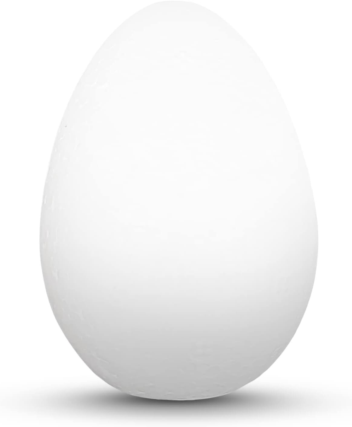 10 Uova polistirolo 7 cm Uova Bianche in polistirolo per Decorare colorare Uova