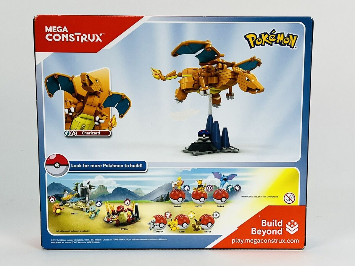  Mega Construx Pokemon Charizard Construction Set with character  figures, Building Toys for Kids 198 Pieces : Everything Else