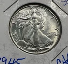1945 Walking Liberty Half Dollar CHBU ST