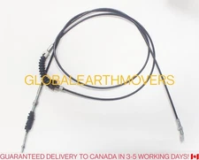 JCB BACKHOE - THROTTLE CONTROL CABLE ASSEMBLY (PART NO. 333/F4489 910/60176)