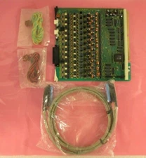 Executone IDS 12 Port SLI Card Assembly IRS (15540) Circuit Board w/ Cables