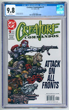CREATURE COMMANDOS #1 CGC 9.8 NM/MT MAX TV SERIES HIGHEST GRADED WESTFIELD 2000