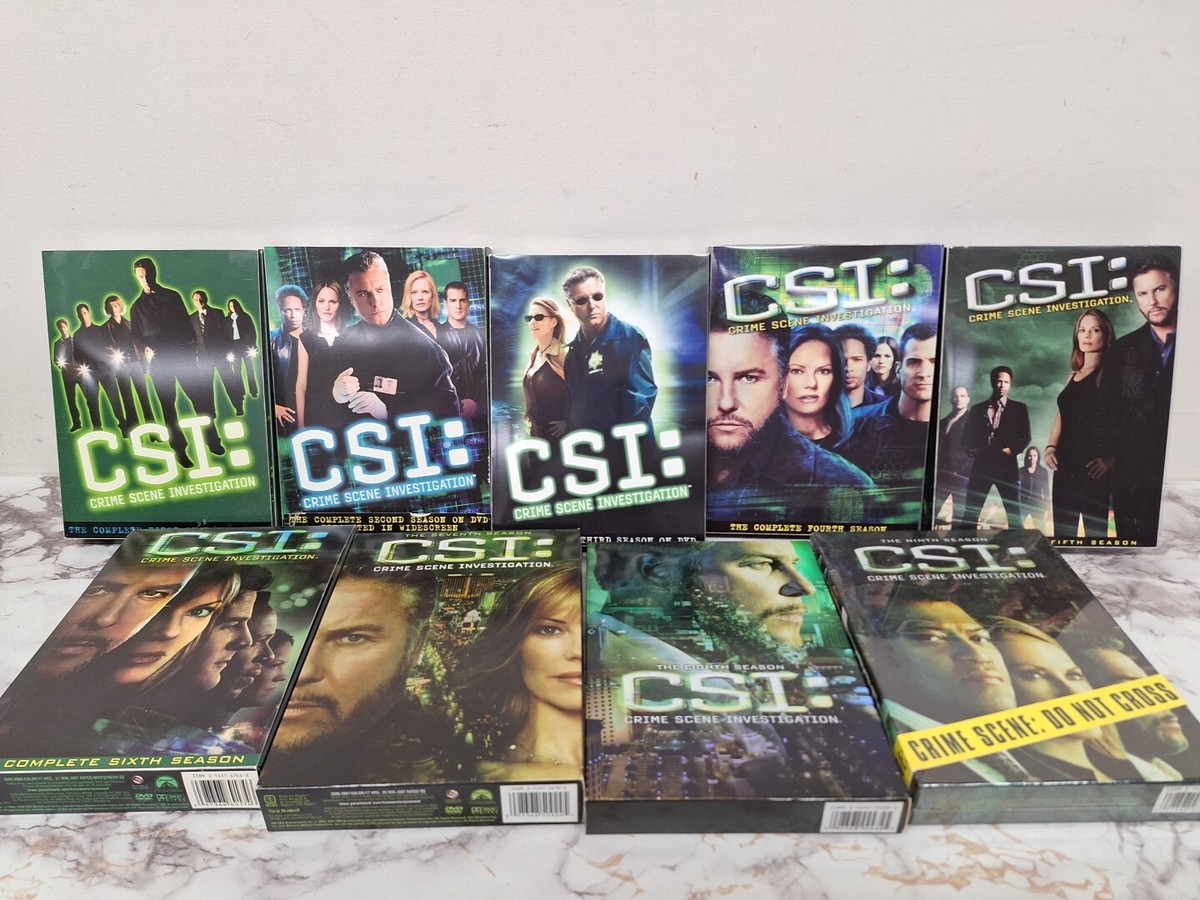 CSI: Crime Scene Investigation 1 Still Sealed Seasons 1 Through 9