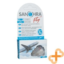 SANOHRA FLY Bouchons D’Oreille Pour Le Vol 2 Pièces Adulte Blanc Mousse