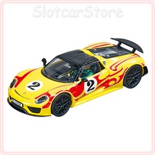 Carrera Evolution 27599 Porsche 918 Spyder "No.2 Hippie" 1:32 Slotcar Auto
