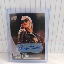 2021 Upper Deck AEW All Elite Wrestling Auto Penelope Ford #6 Auto