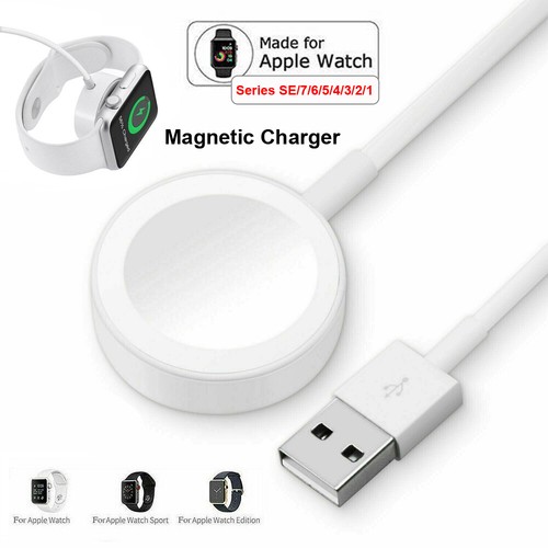 For Apple iWatch Ultra 2 Watch 9/8/7/6/5/4/SE Magnetic Wireless USB Charger Dock - Picture 2 of 12