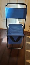 Xgear Folding Cooler Chair Blue