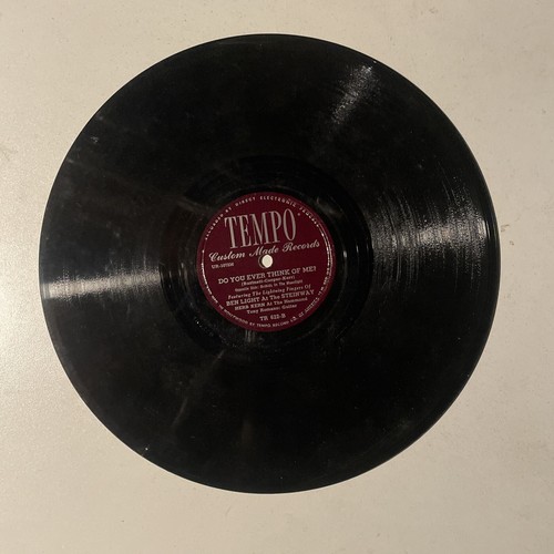 10" 78 RPM-Ben Light-Orchids in the Moonlight/Do You Ever Think of Me/Tempo 622 - Picture 4 of 4
