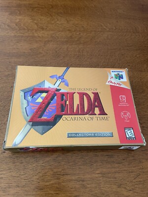 Legend of Zelda: Ocarina of Time - Collector's Edition, N64, CIB