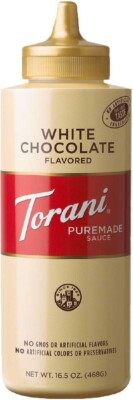 Torani Puremade White Chocolate Sauce - 16.5 oz