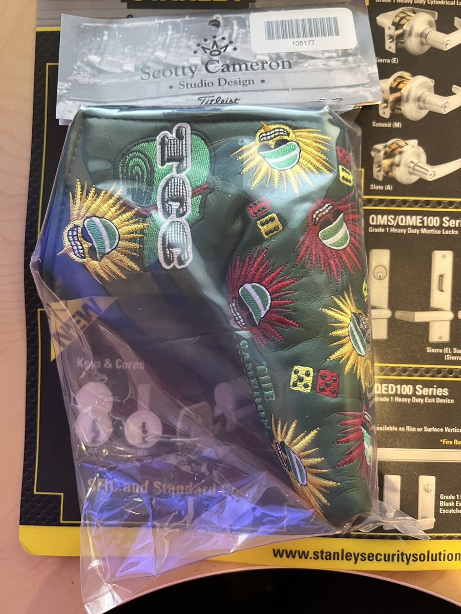 2023 Scotty Cameron TCC Agave Gambler Putter Headcover In 2023 Scotty Cameron TCC Agave Gambler Putter Headcover In