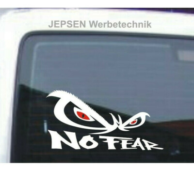 No Fear Aufkleber 30cm Hardcore S078 Farbwahl, Auto TATTOO Tuning