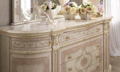 Sideboard Anrichte Wohnzimmer Esszimmer Buffet Barockstil Elfenbein Italienisch Ebay