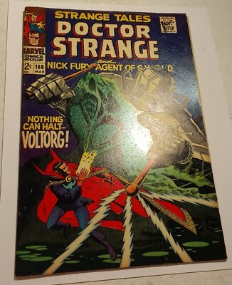 Strange Tales 166 FN/VF 7.0 1968 / Doctor, Nick Fury, Jim Steranko