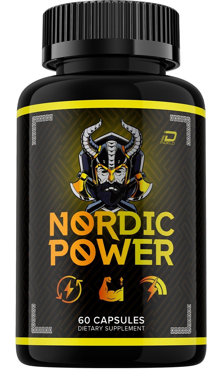 (1 Pack) Nordic Power for Men Capsules – NordicPower Overall Health and Energy