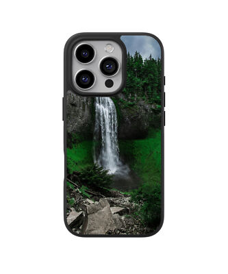 Sunny-Case 2D Case Handyhülle für iphone 13 PRO MAX Irland Wasserfall Fluss Gr