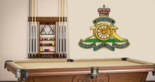 Royal Artillery Badge decal Canon Colour logo Wrap Fridge Freezer Sticker