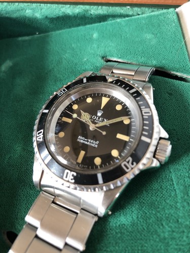 Rolex submariner 5513 Meters First aus 1969 mit Nietenband - Bild 3 von 8