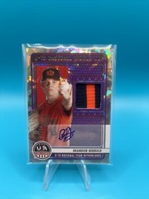 2023 Panini Stars & Stripes Brandon Herbold Ice Autograph Relic 01/23