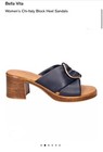 $115 Bella Vita Chi-Italy  Buckle Leather Slide Sandals Size 10 M NWOT — photo 3