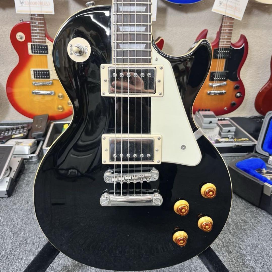 エピフォン レスポール スタンダード ブラック Epiphone Les Paul Standard Black Electric Guitar Used