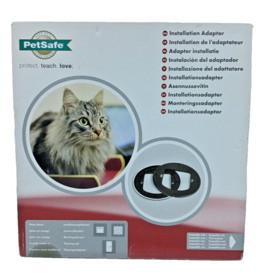 PetSafe Mikrochip Katzenklappe Installationsadapter einfache Installation PAC54-16766. H09