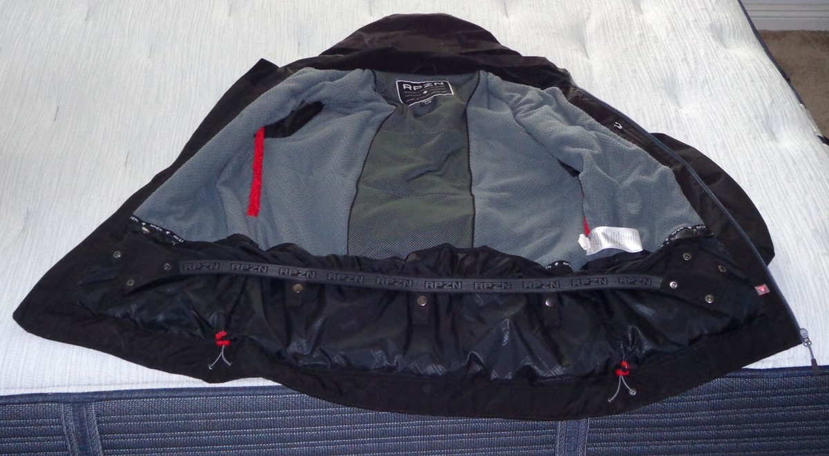 RPZN Ski & SnowBoard Jacket/Pant Combo - Black Adult Large/Medium