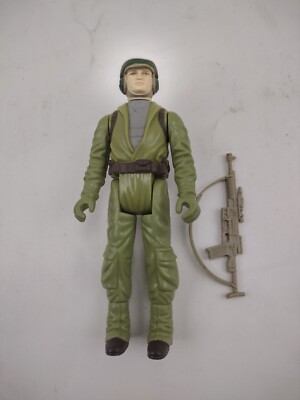 Vintage Star Wars ROTJ Rebel Commando Rare First Release Flesh Moulded Head