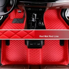 For Porsche Macan luxury waterproof leathers Car Floor Mats Carpets auto Liners