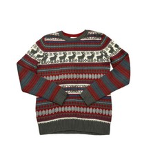 HANNA ANDERSSON Holiday Christmas Sweater Cotton Boys Size 130 US 8 