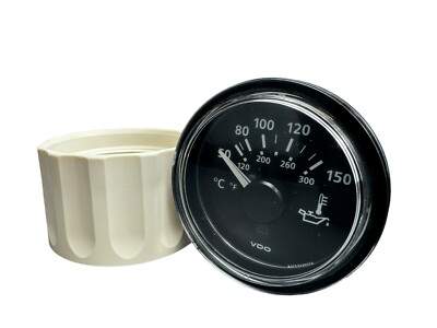 VDO Viewline Temperatur Anzeiger 52mm 12V Öltemperatur