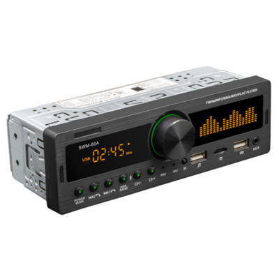 Car Stereo Audio Radio Music Player In-Dash FM Aux Input SD USB Bluetooth MP3