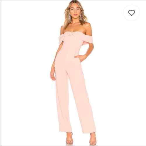 LOVERS + FRIENDS Danica Jumpsuit Pink Small - image 1