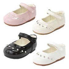  Baby Mädchen Schuhe formelle Schuhe Diamant Lack Riemen Hochzeit Anlass 