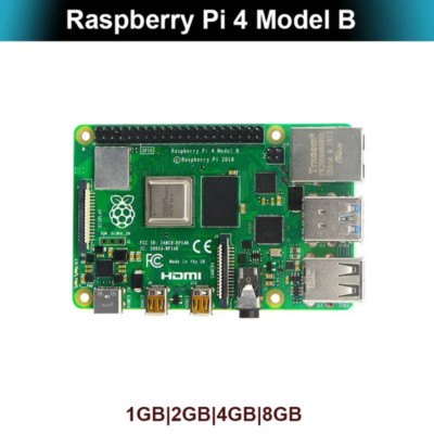 Raspberry Pi 4 Kit: 1GB bis 8GB RAM, Gehäuse, Lüfter, Kühlkörper & optionale TF-Karte!