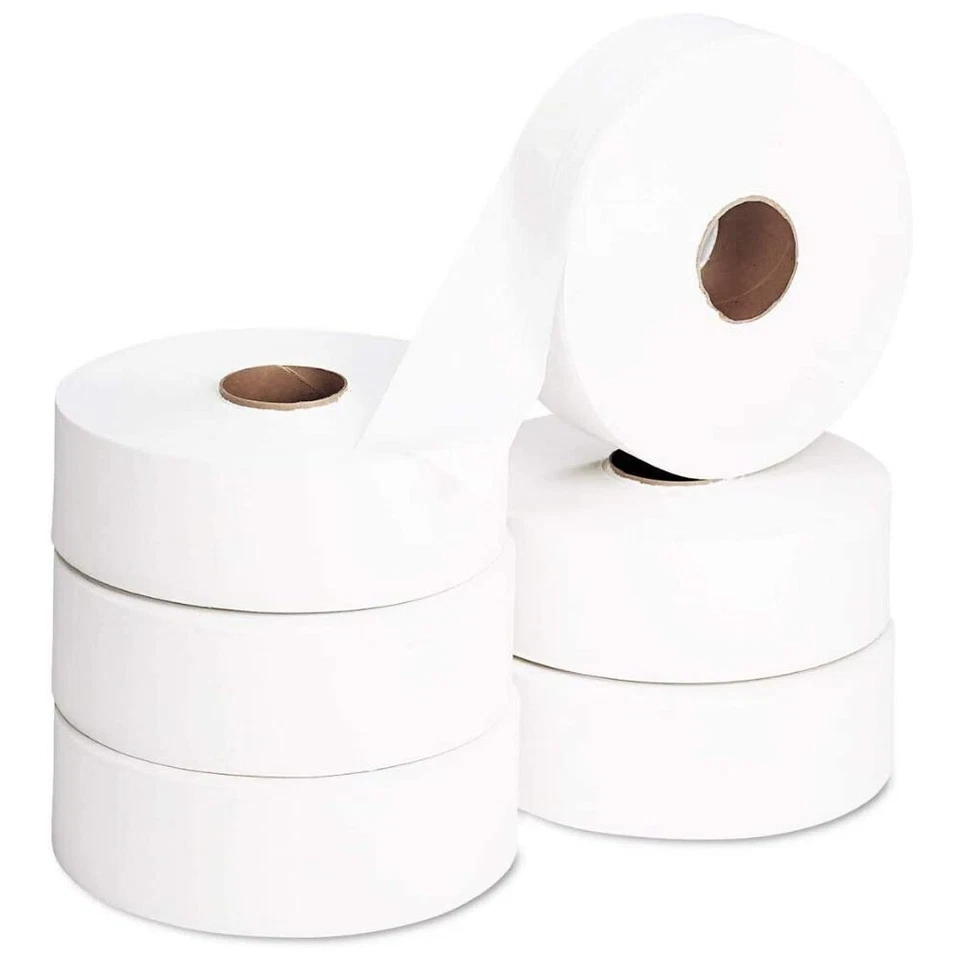papier WC maxi jumbo - colis de 6 bobines 350m - papier toilette - papier hygièn