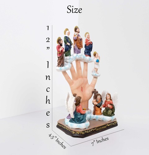 The Mighty Hand Resin Statue | Mano Poderosa | Religious Gift | Multiple Sizes | - Picture 3 of 6