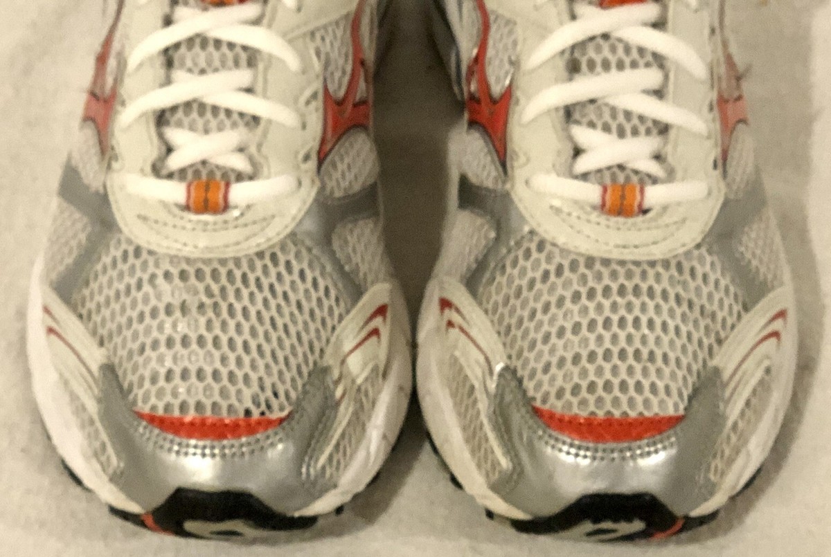 Mizuno Wave Rider 14 Women's Silver Size 9 Running Shoes