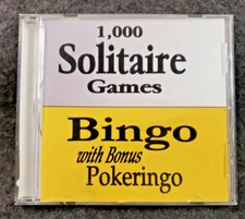 1000 SOLTAIRE GAMES BINGO WITH BONUS POKERINGO COSMI GAMES PC  ..........(DS4D2)